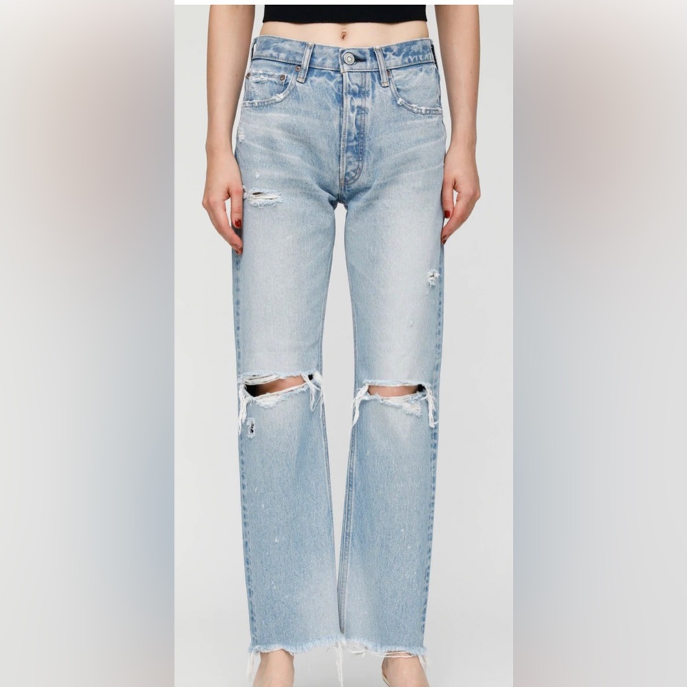 Moussy Vintage Odessa Distressed Denim